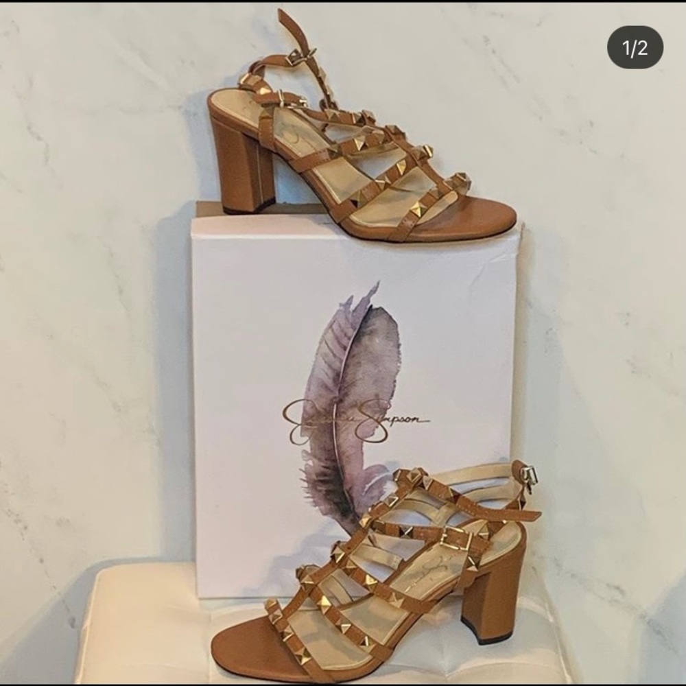 Jessica Simpson platform heels